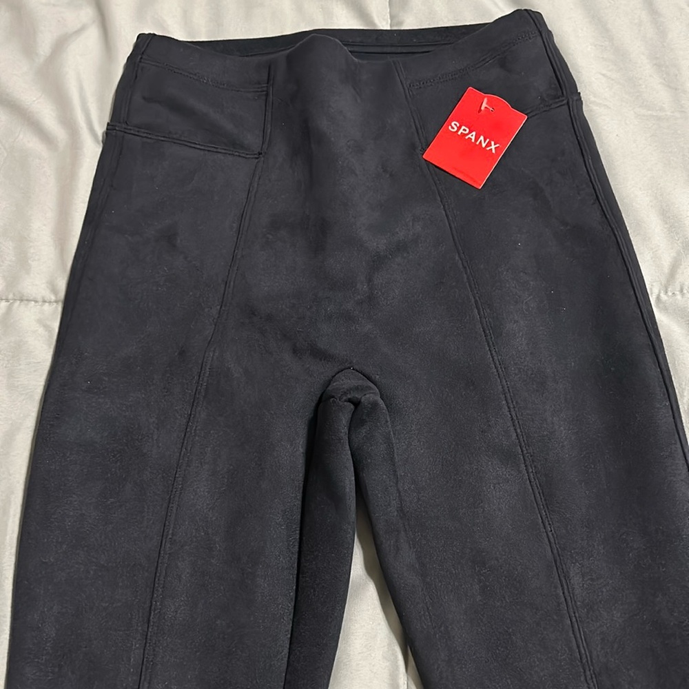 Spanx Faux Suede leggings